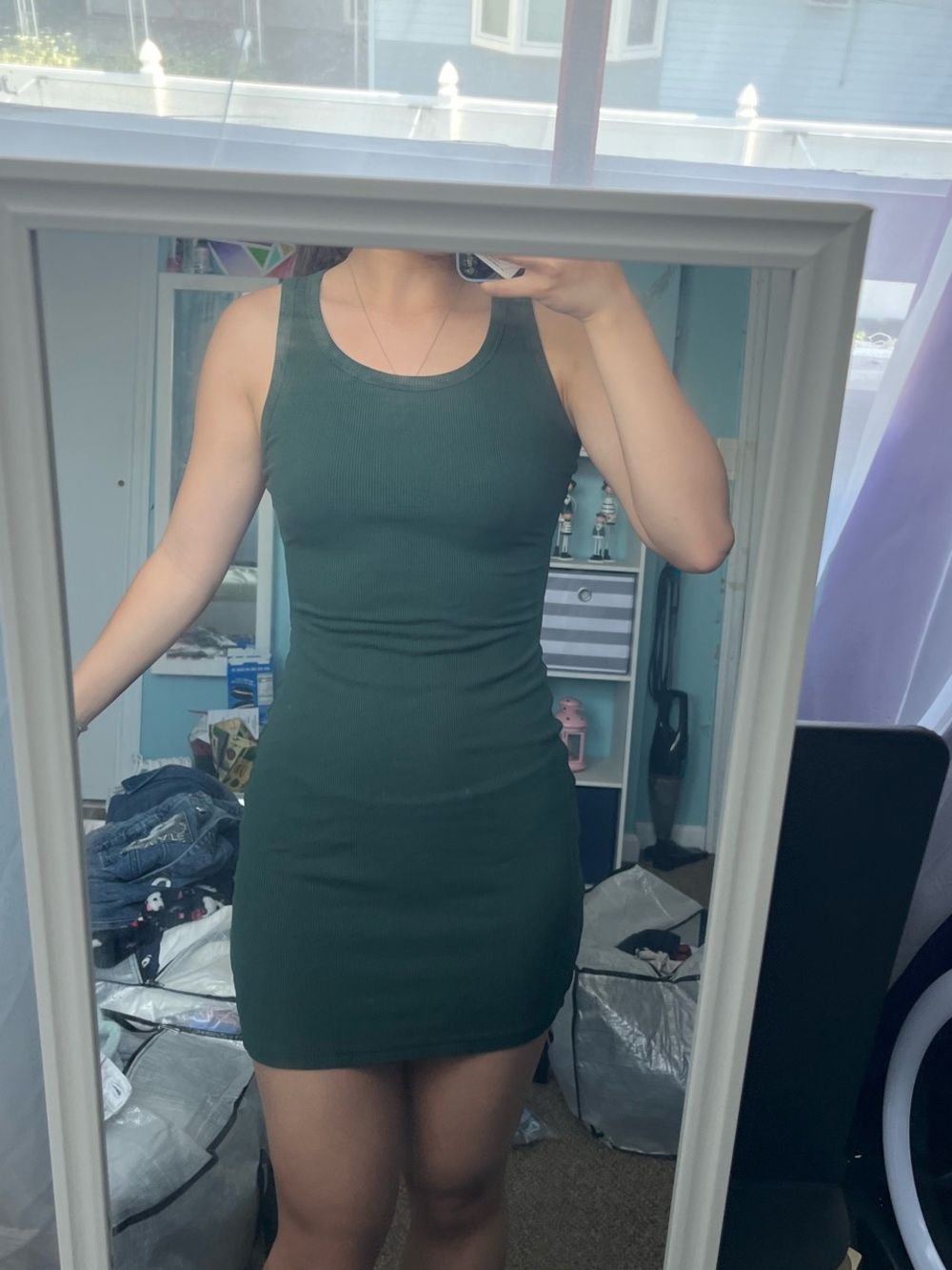 ribbed tanktop dress